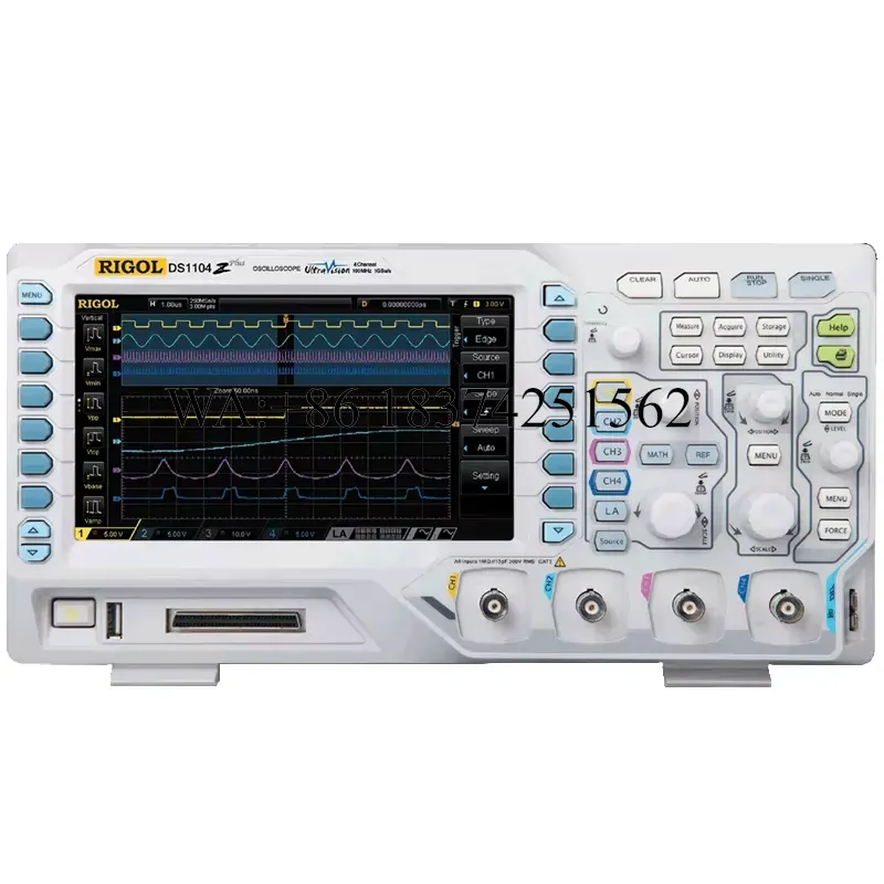 Digital Storage Oscilloscope 4 Channel 100Mhz - Wmwmnu untuk Osiloskop Penyimpanan Digital DS1104Z