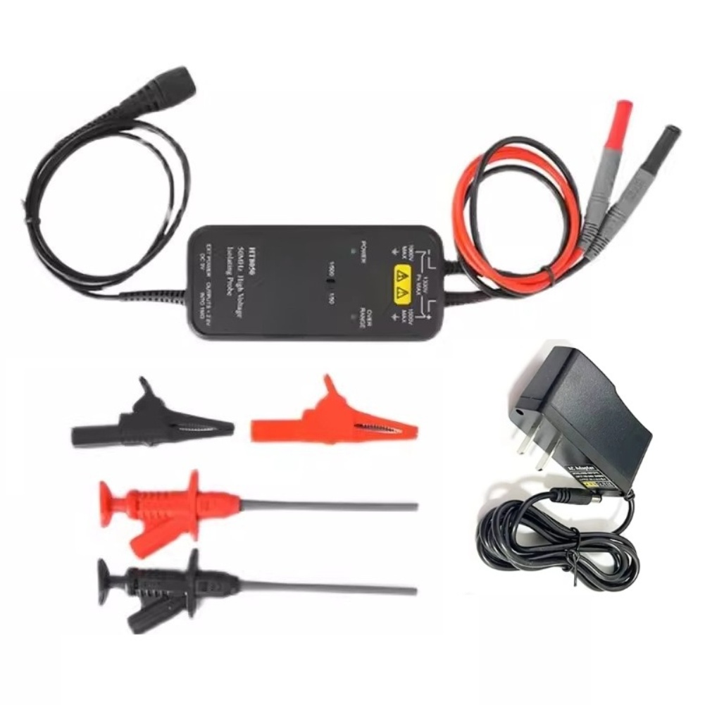 HT8050 HT8100 Probe Diferensia - High Voltage Differential Probe 100Mhz 1300V ulasan dan harga