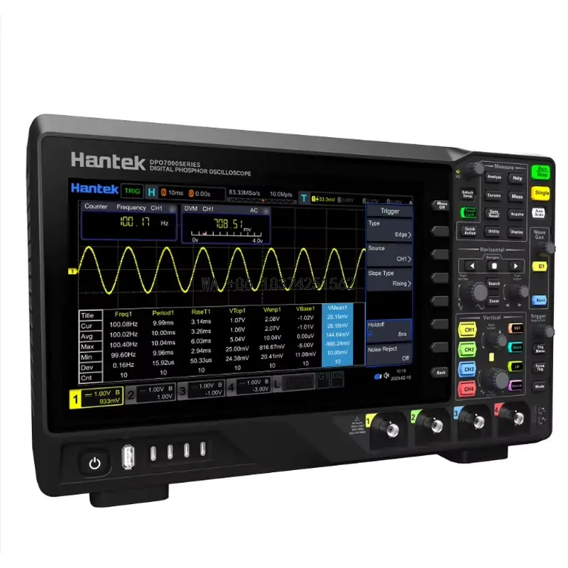 Wmwmnu untuk Osiloskop Penyimp - Digital Storage Oscilloscope 4 Channel 100Mhz ulasan dan harga