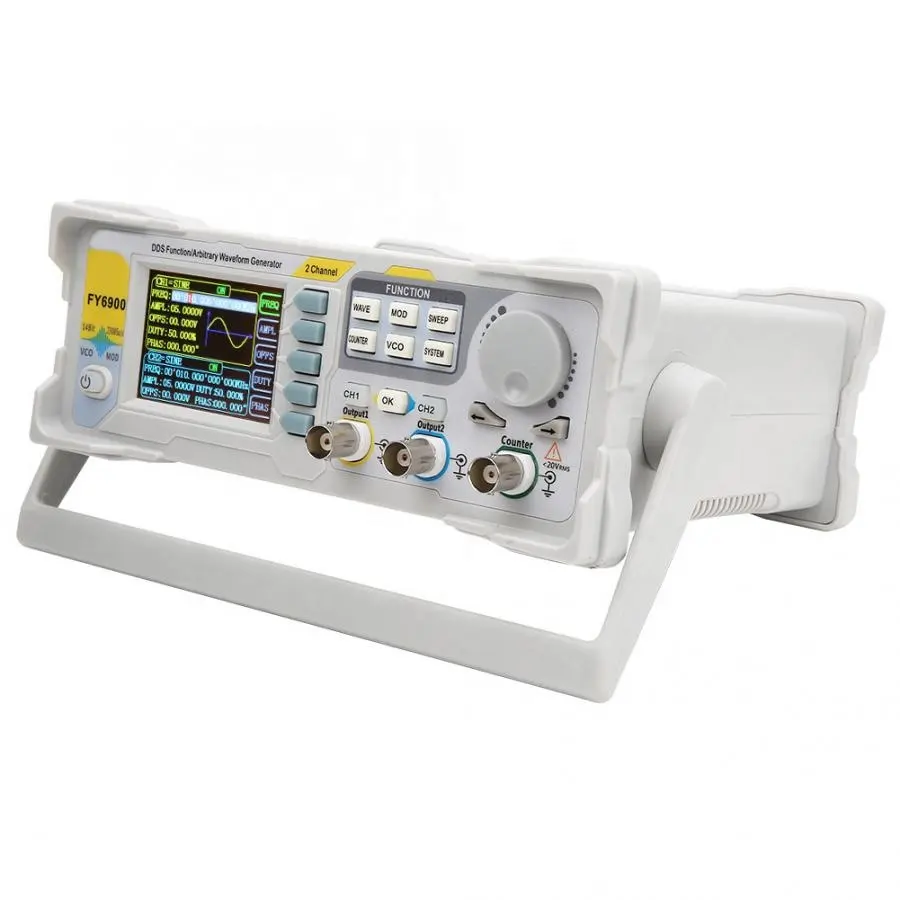 Generator Sinyal Bentuk Gelomb - Dual Channel Arbitrary Waveform Function Generator 60Mhz ulasan dan harga