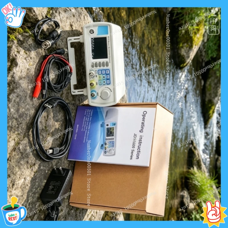 JDS6600 15/30/40/50/60MHz Gene - Dual Channel Arbitrary Waveform Function Generator 60Mhz ulasan dan harga