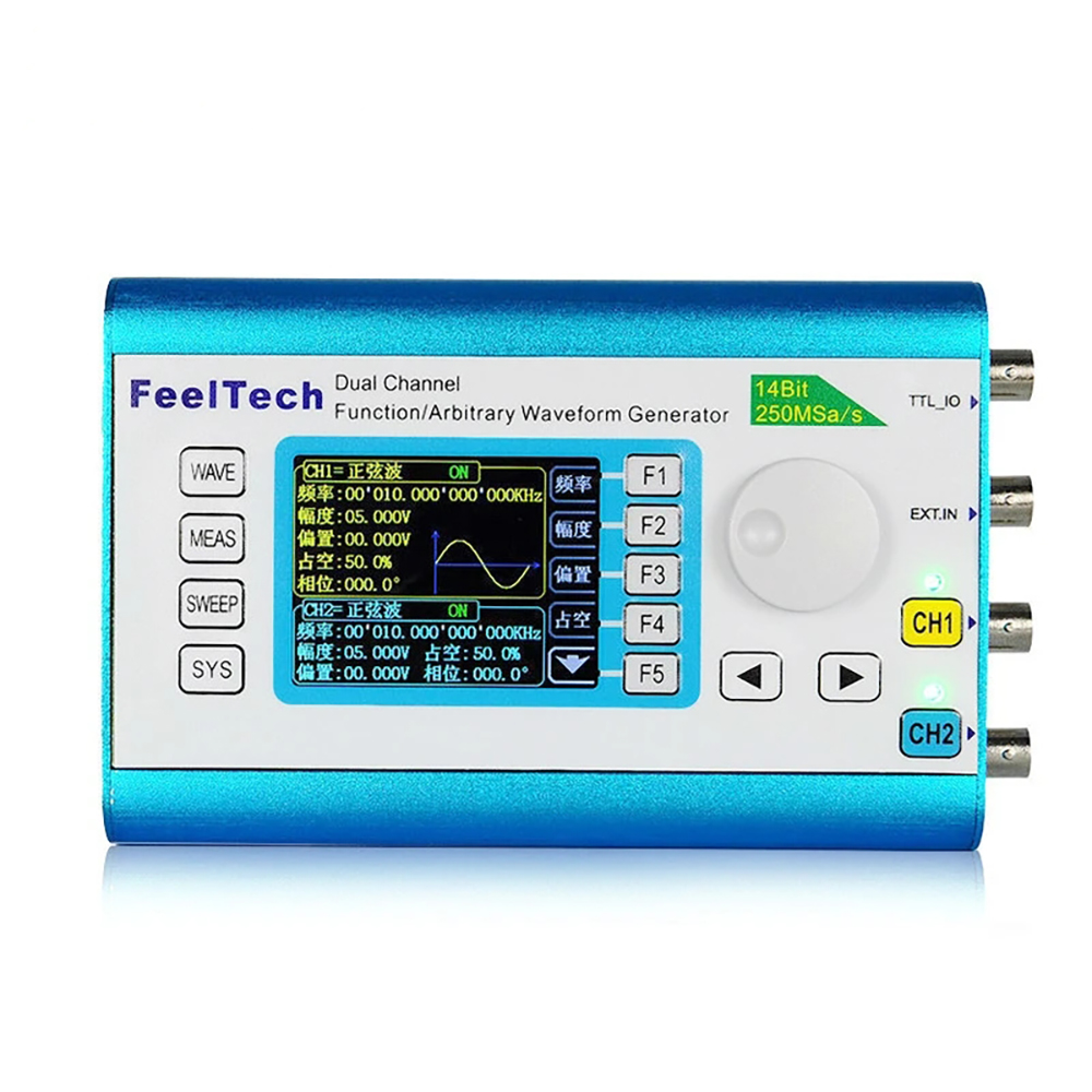 Generator Sinyal Bentuk Gelomb - Dual Channel Arbitrary Waveform Function Generator 60Mhz ulasan dan harga